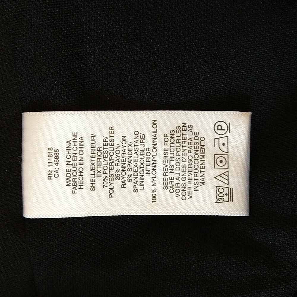Michael Kors black skirt Sz 6 - Picture 7 of 8